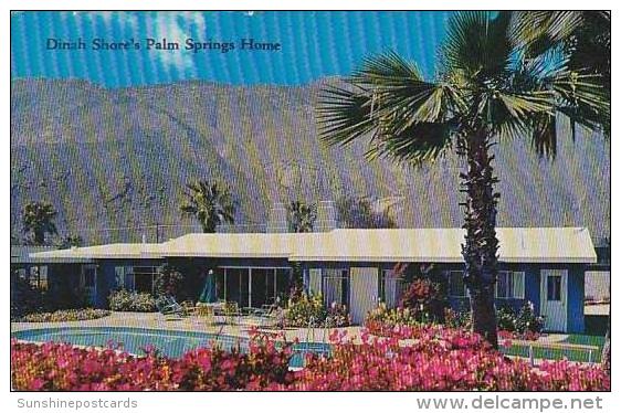 California Palm Springs Dinah Shores Palm Springs Home - Palm Springs