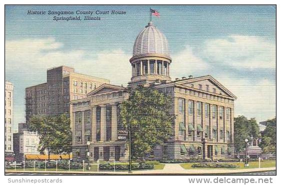 Illinois Springfield Historic Sangamon County Court House - Springfield – Illinois