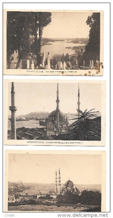 6720 - Lot De 6 CPA De CONSTANTINOPLE - 5 - 99 Cartes