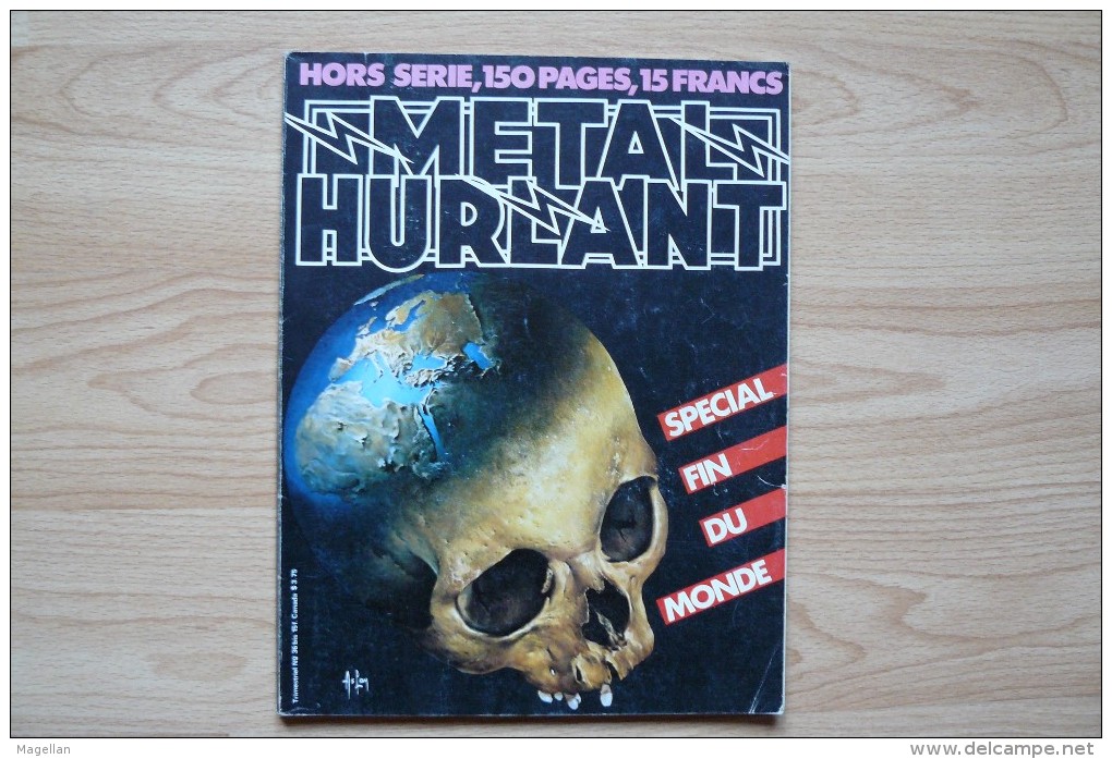 Metal Hurlant - HS 36 Bis - Hors Série Spécial Fin Du Monde - Métal Hurlant