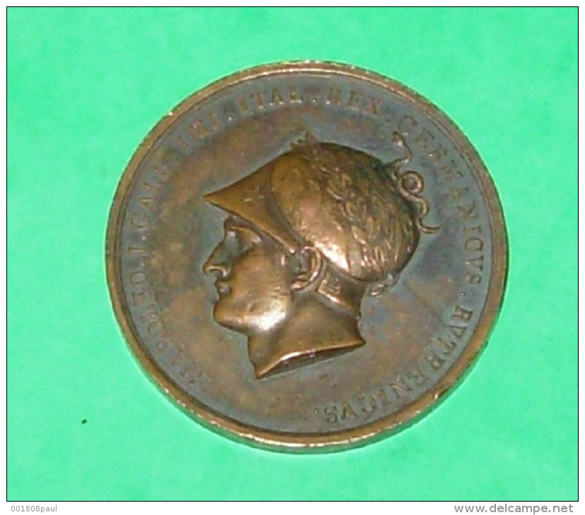 Medaille Napoleon 1 Er - Prise De Vienne 1805 :::: Empire - Militaire - Soldat - Monarchia / Nobiltà