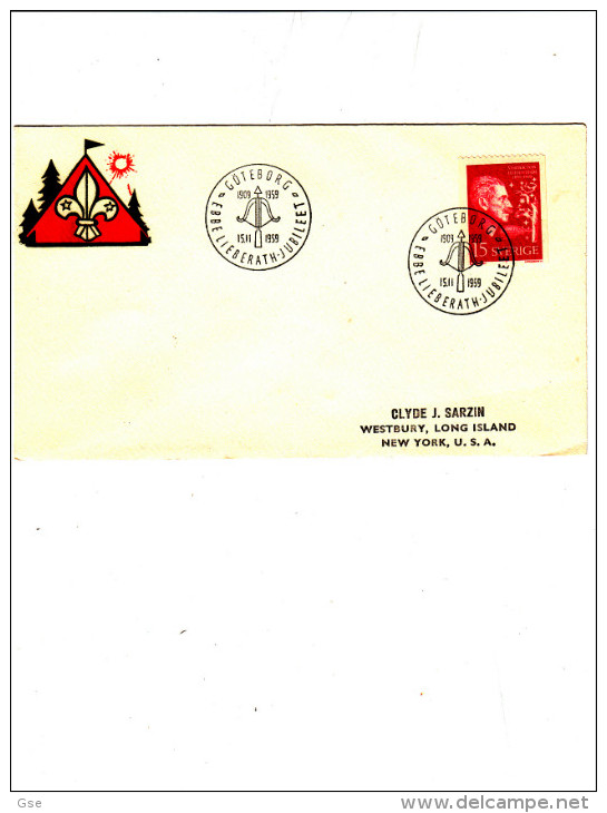 SVEZIA  1959 - Annullo Speciale Illustrato - Covers & Documents