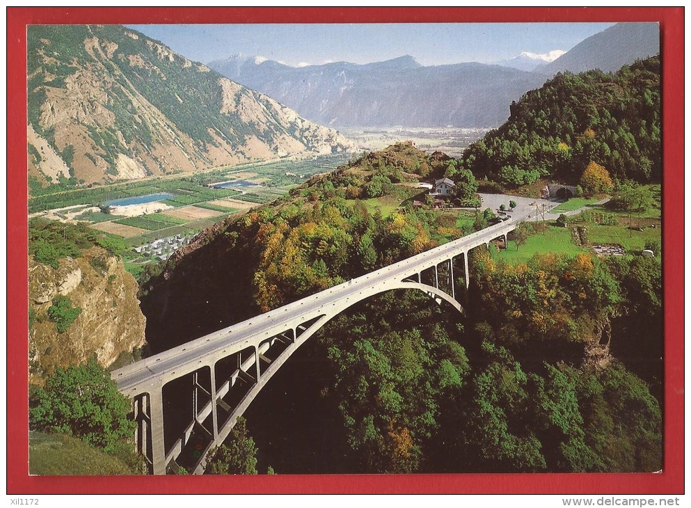 CTR-28 Pont De Gueuroz Sur Le Trient Entre Martigny Et Salvan. Non Circulé.  Darbellay - Martigny