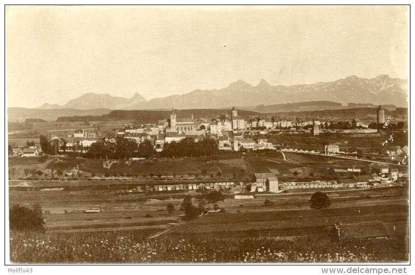 Suisse /CPA - Romont - Vue Générale - Romont