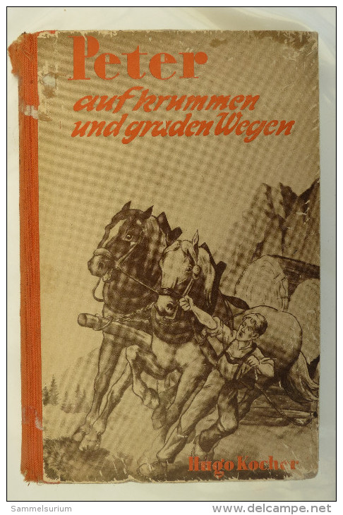 Hugo Kocher "Peter Auf Krummen Und Graden Wegen" Eine Erzählung Aus Den Bergen - Avontuur