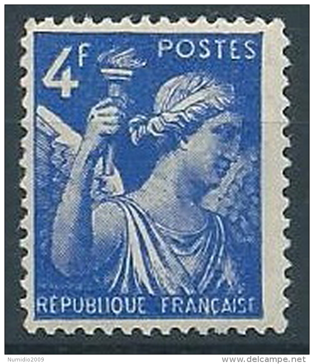 1944 FRANCIA IRIS 4 F MNH ** - EDF168 - 1939-44 Iris
