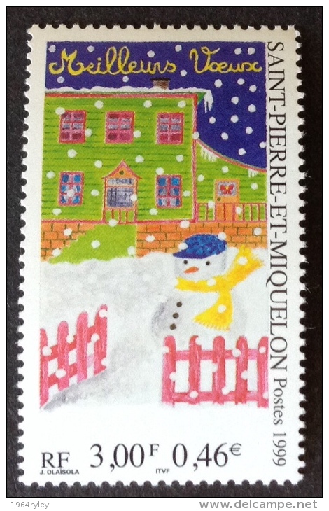 St. Pierre & Miquelon 1999 Yt 705 Sc 688 Mnh** - Ungebraucht