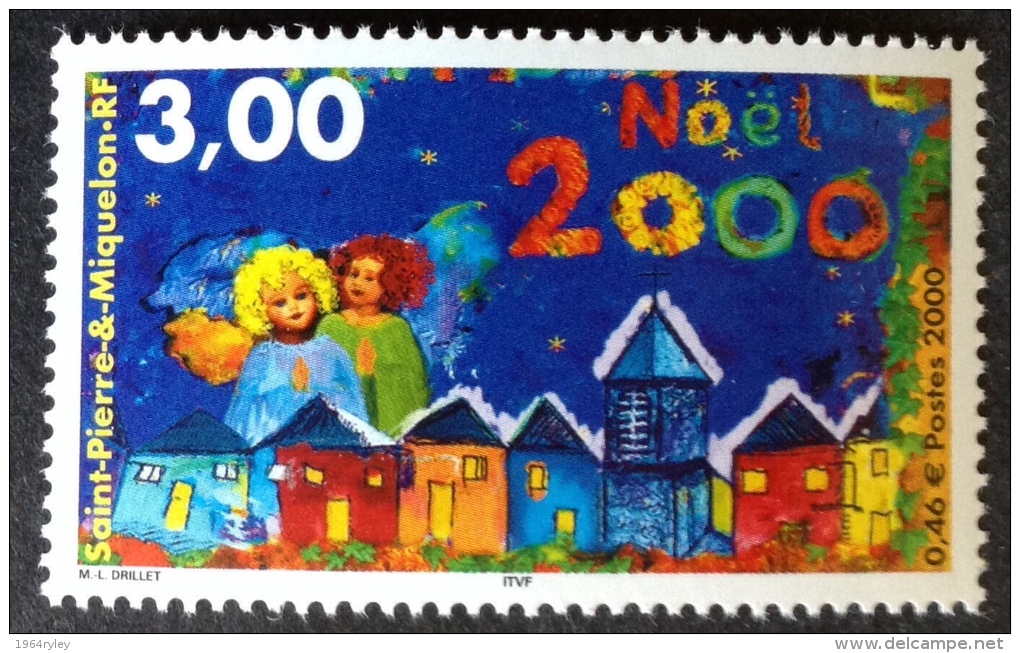 St. Pierre & Miquelon 2000 Yt 726 Sc 700 Mnh** - Unused Stamps