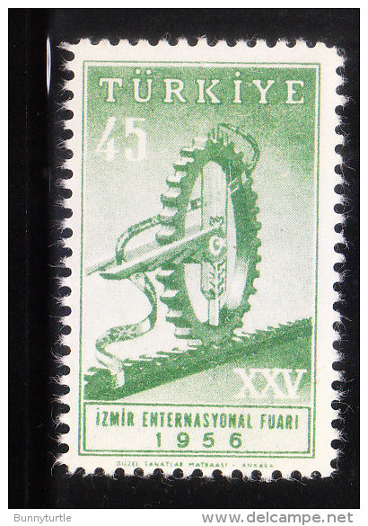 Turkey 1956 Symbol Of Izmir Fair MNH - Ungebraucht