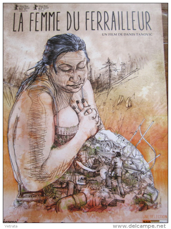 Plaquette 4 Pages : La Femme Du Ferrailleur, Danis Tanovic - Other & Unclassified