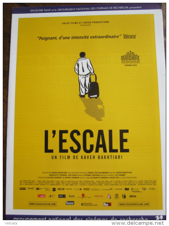 Plaquette 4 Pages : L' Escale, Kaveh Bakhtiari - Other & Unclassified