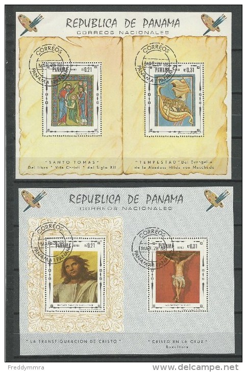 Panama: Michel - BF 82/ 83 Oblit - Panama