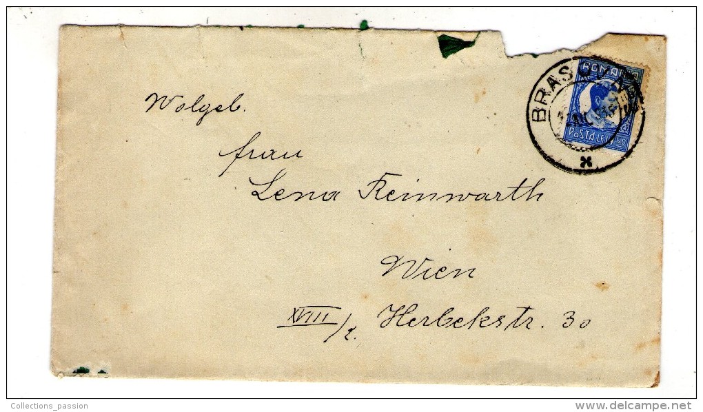 Lettre , Posta ROMANA , ROUMANIE , BRASOV N° 3 - Poststempel (Marcophilie)