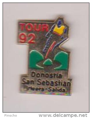 Pin's TOUR DE FRANCE 1992 SAN SEBASTIAN - Radsport