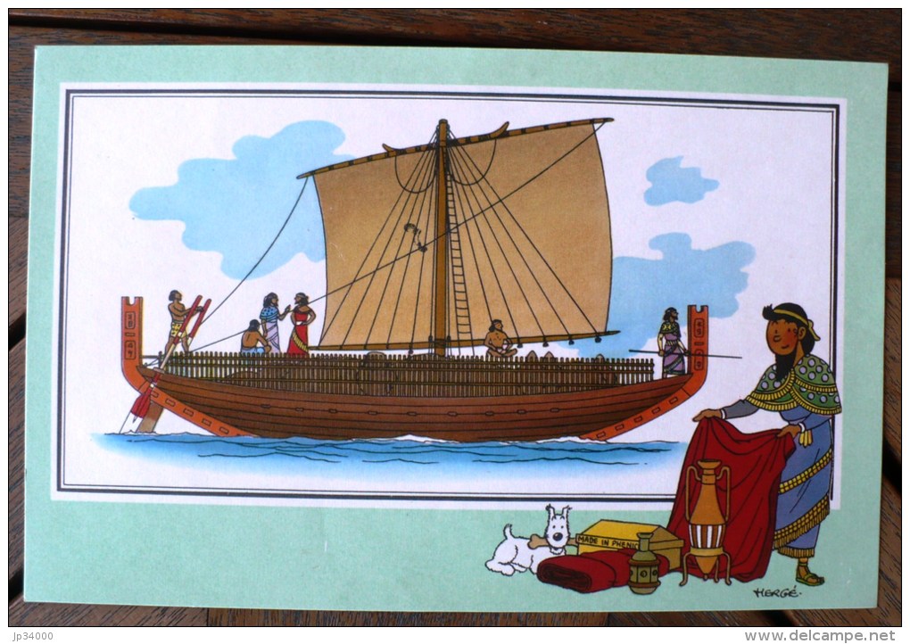 Voir Et Savoir Par Hergé - MARINE - Origine A 1700 - Série 1 - N° 7. Dargaud - 12,5 X 19,5 Cm. (photo Contractuelle) - Chromo's