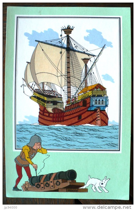 Voir Et Savoir Par Hergé - MARINE - Origine A 1700 - Série 2 - N° 20. Dargaud - 12,5 X 19,5 Cm. (photo Contractuelle) - Sammelbilder