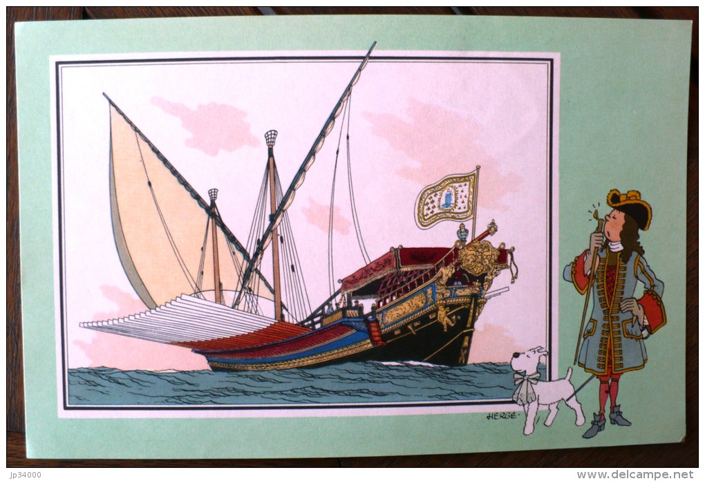 Voir Et Savoir Par Hergé - MARINE - Origine A 1700 - Série 3 - N° 49. Dargaud - 12,5 X 19,5 Cm. (photo Contractuelle) - Chromo's