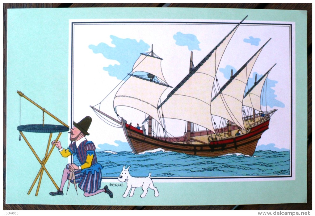 Voir Et Savoir Par Hergé - MARINE - Origine A 1700 - Série 4 - N° 25. Dargaud - 12,5 X 19,5 Cm. (photo Contractuelle) - Sammelbilder