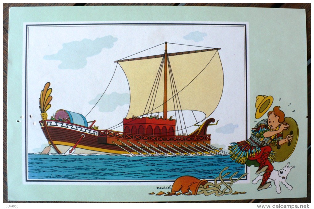 Voir Et Savoir Par Hergé - MARINE - Origine A 1700 - Série 7 - N° 13. Dargaud - 12,5 X 19,5 Cm. (photo Contractuelle) - Sammelbilder