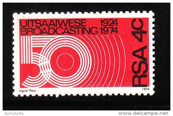 South Africa 1974 50th Anniversary Of Radio MNH - Ongebruikt