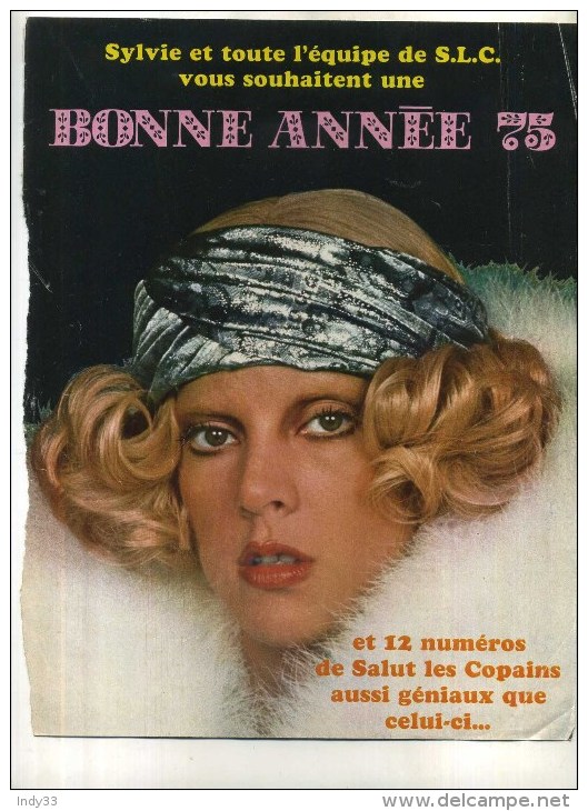 - LOT DE 9 PAGES DE MAGAZINES DES ANNEES 1970 SUR SOPHIE VARTAN .