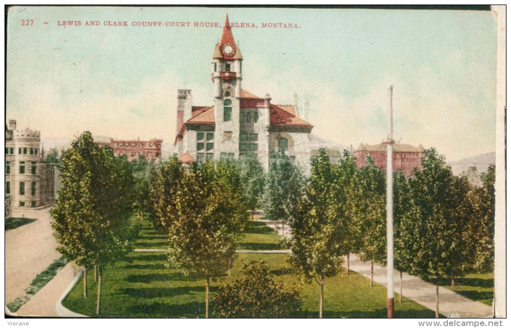 Lewis And Clark Country-court House - Helena