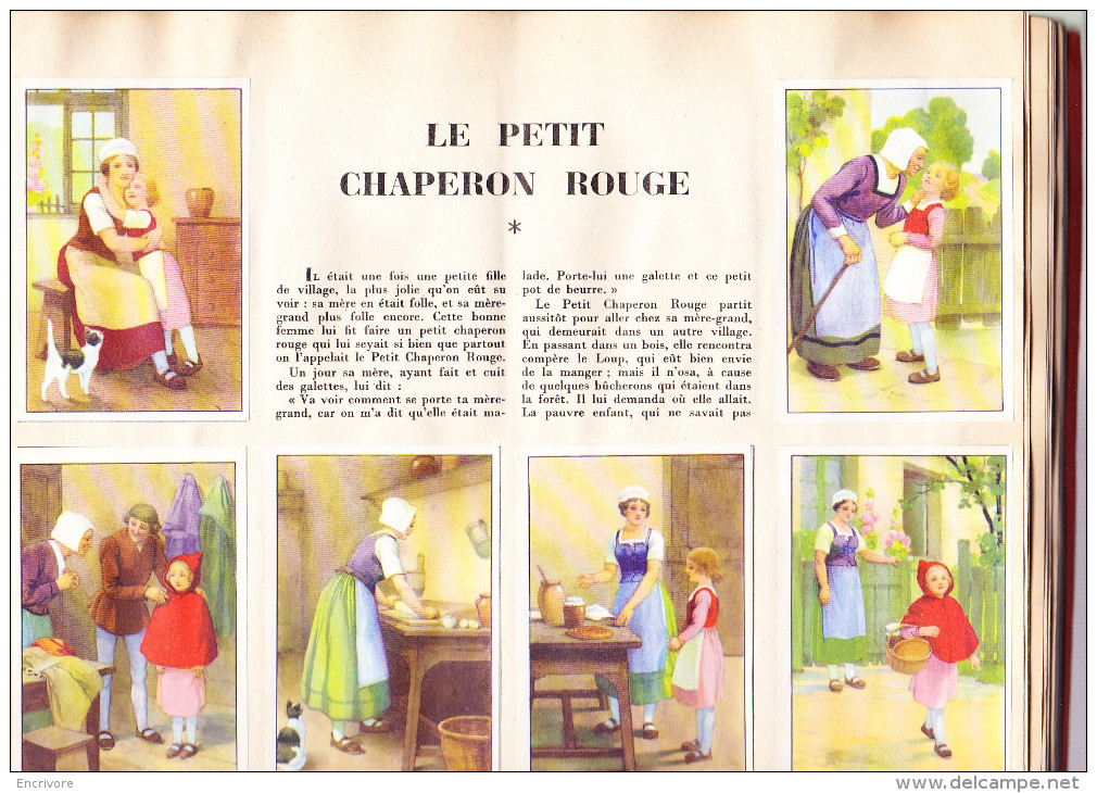 Album COMPLET Les Contes De Perrault Chèque Tintin 8 Contes - Edition Dargaud -1958 - Albums & Catalogues