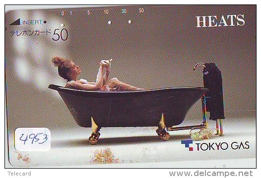 Télécarte Japon EROTIQUE (4953) EROTIC *  * JAPAN ACTRESS * PHONECARD EROTIK * BIKINI GIRL * FEMME SEXY LADY - Moda