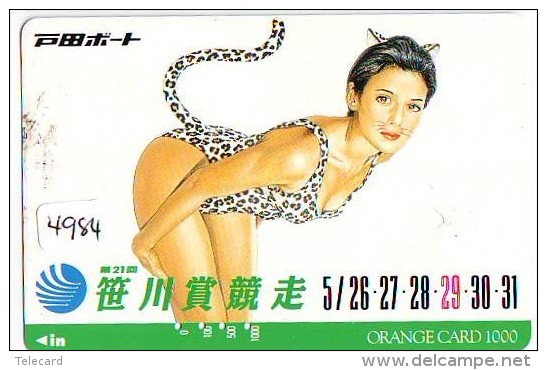 Télécarte Japon EROTIQUE (4984) EROTIC *  * JAPAN ACTRESS * PHONECARD EROTIK * BIKINI GIRL * FEMME SEXY LADY - Moda