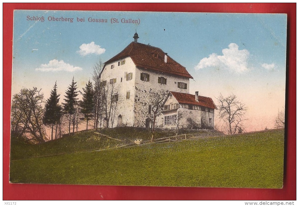 CDS9-12 Schloss Oberberg Bei Gossau. Gelaufen Nach Erlen Grabs - Gossau