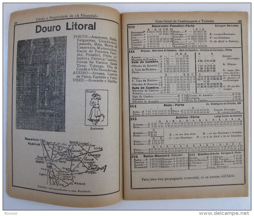 Guia Camionagem E Turismo Guide Cammionage Et Tourisme 1946. 82 Pages - Pratique