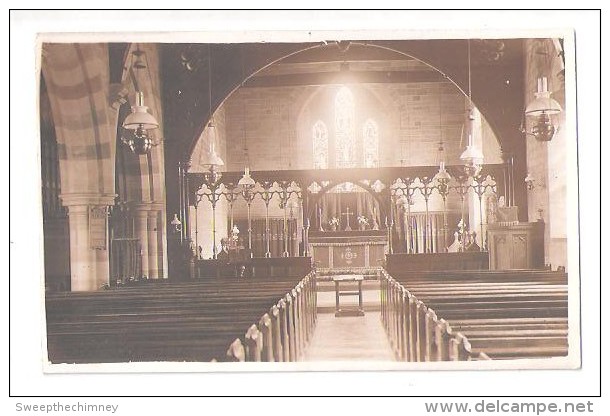 RP Church Interior By  J Shambrook Photographer North Malvern Unused - Autres & Non Classés