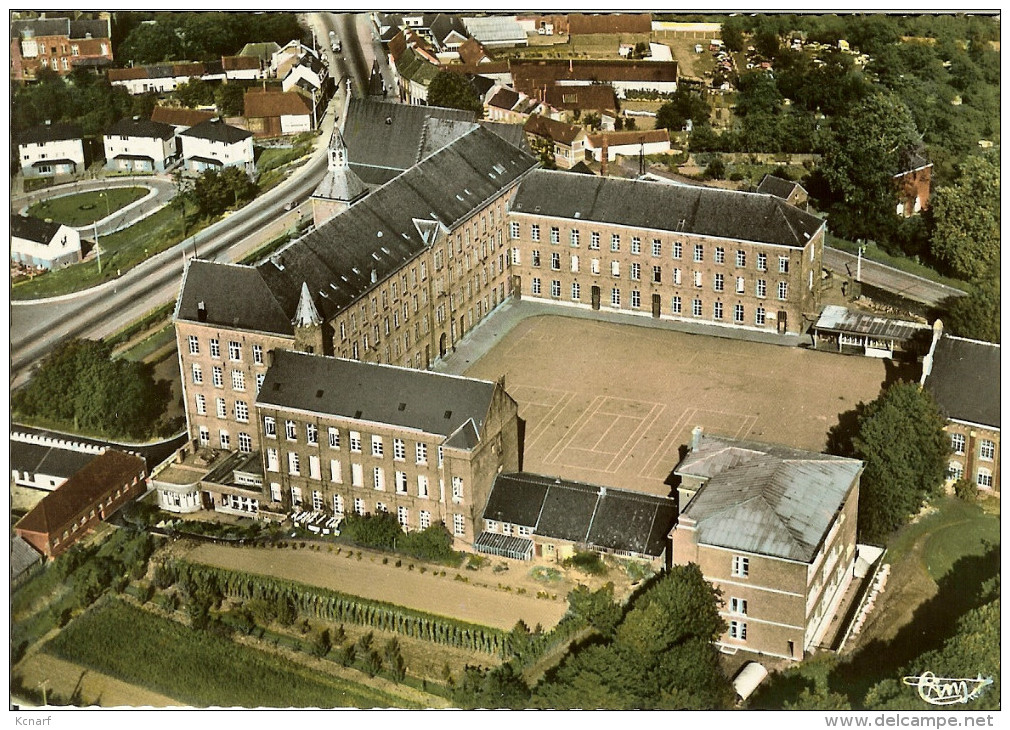 CP De ENGHIEN " Collège St-Augustin - Vue Aérienne " - Edingen