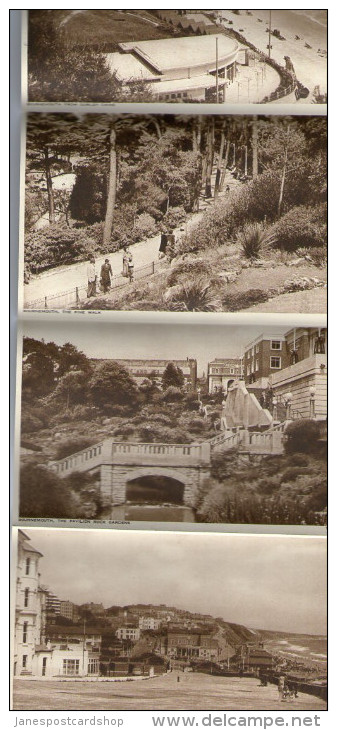 PHOTOCHROM LETTERCARD BOURNEMOUTH - DORSET - With 6 Images - IN GOOD CONDITION - Bournemouth (bis 1972)