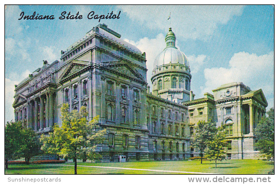 Indiana Indianapolis State Capitol Building - Indianapolis