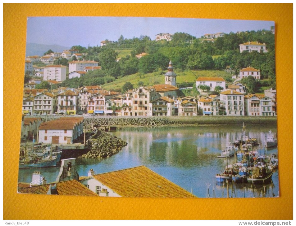 Cpm  CIBOURE - 64 - Vue Sur Le Quai Maurice Ravel Depuis St Jean De Luz - Pyrénées Atlantiques - Ciboure