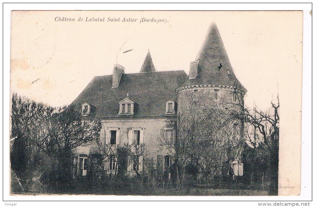 ST ASTIER CHATEAU DE LABATUT - Autres & Non Classés