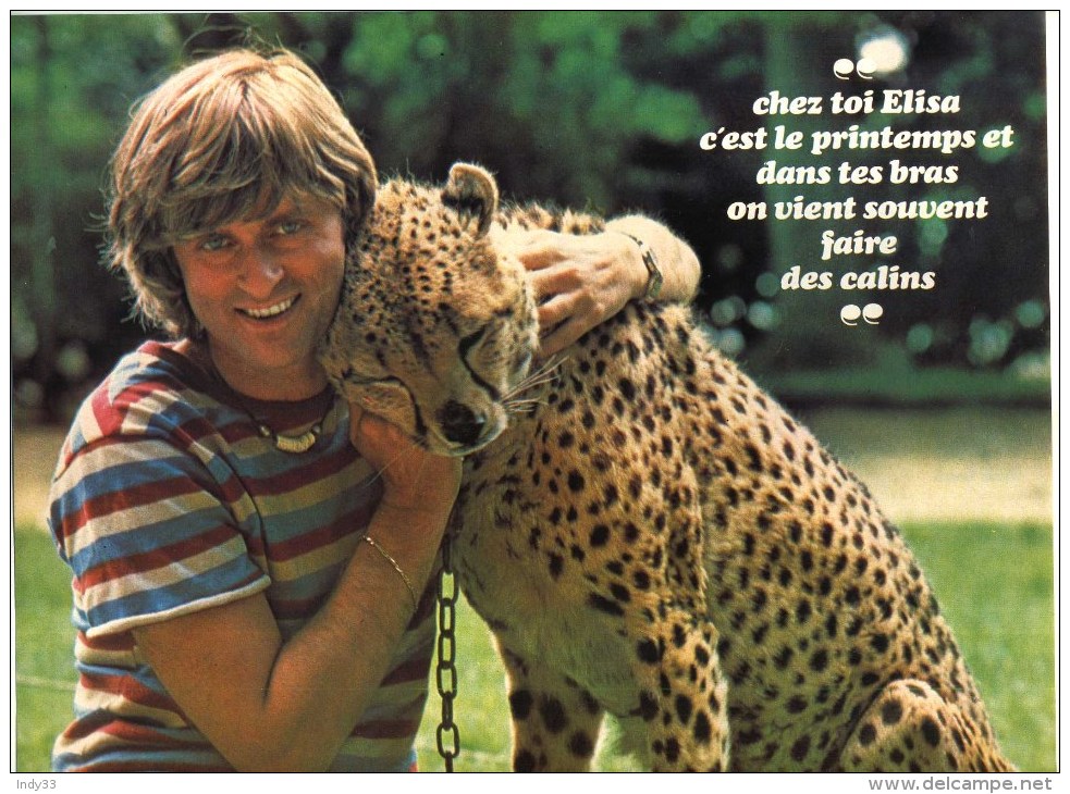 - POSTER DAVE . DOUBLE PAGE DU MAGAZINE SALUT! 1979 . - Posters