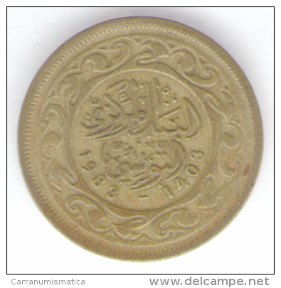 TUNISIA 20 MILLIM 1983 - Túnez