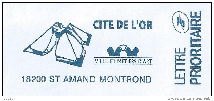 LETTRE SAINT AMAND MONTROND Thème Orfèvrerie, Bijouterie.Or - Otros & Sin Clasificación