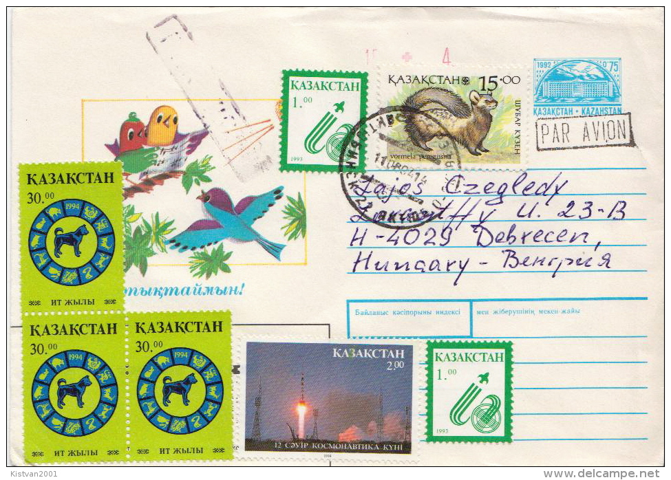 Postal History Cover: Kazakhstan - Kazakistan