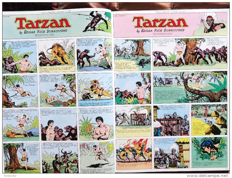 Edgar Rice Burroughs / Burne Hogarth - TARZAN - L' INTÉGRALE - Tome 1 - Éditions Soleil - ( EO 1993 ) . - Tarzan