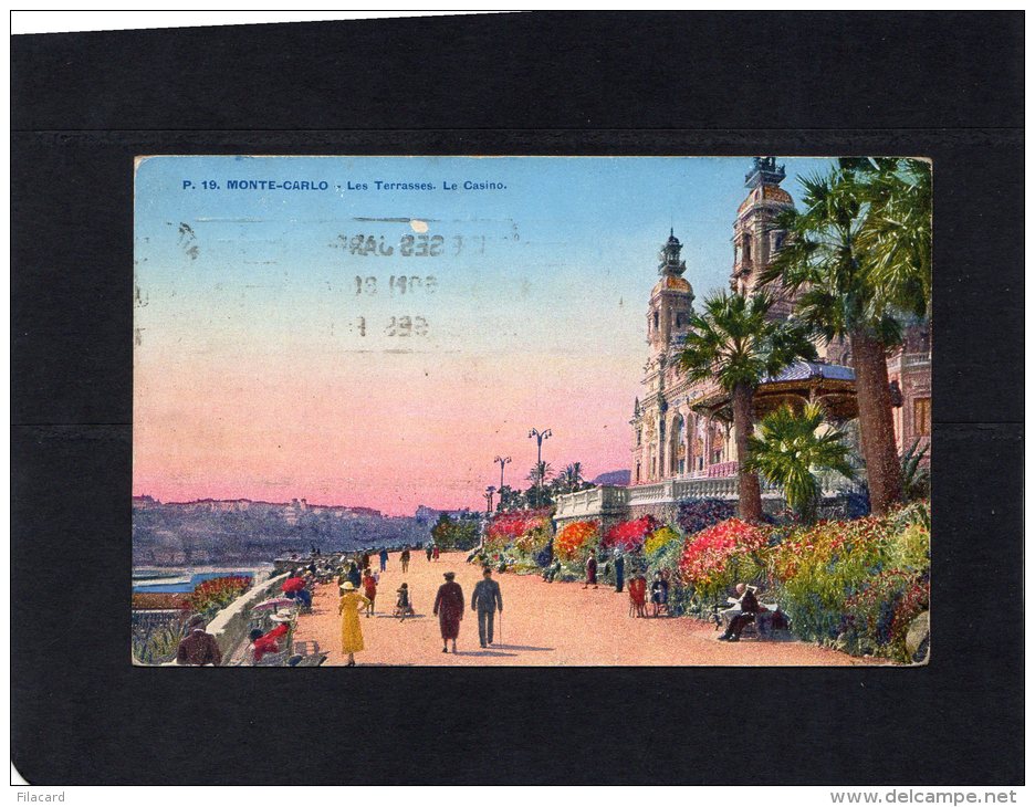 47835  Monaco,  Monte-Carlo,  Les  Terrasses,  Le  Casino,  VGSB  1948 - Le Terrazze