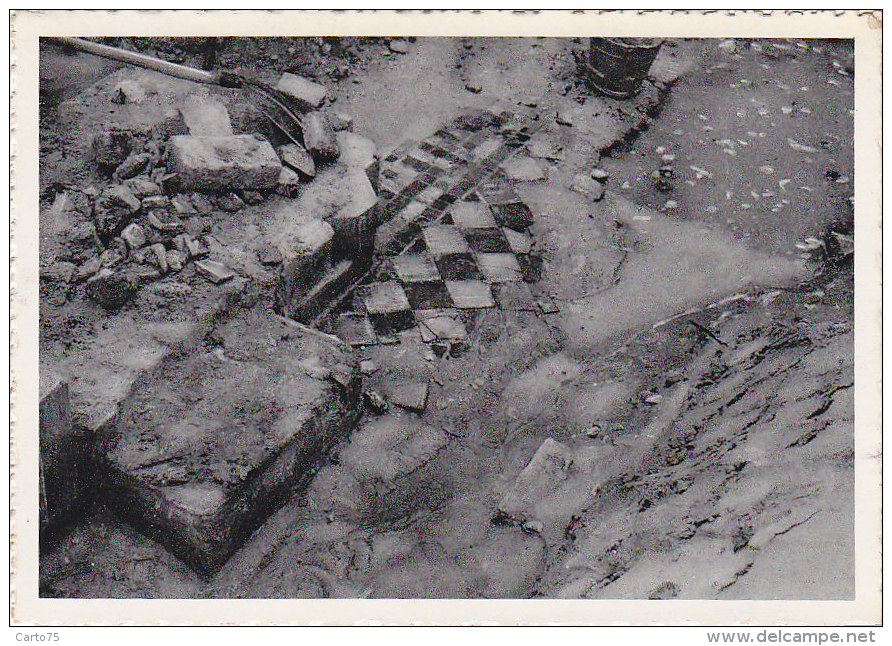 Belgique - Koksidje Coxyde - Archéologie Fouilles Abbaye Des Dunes - Fragment De Pavement - Koksijde