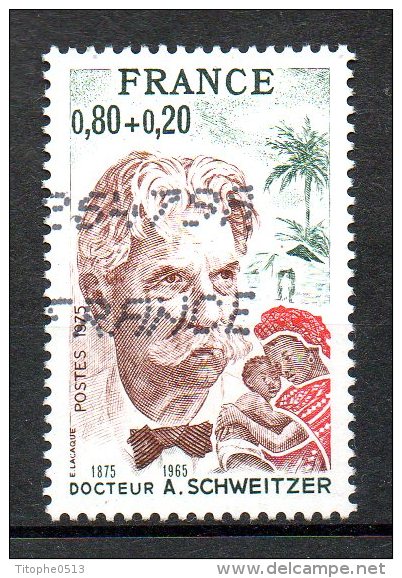 FRANCE. N°1824 Oblitéré De 1974. A. Schweitzer. - Albert Schweitzer