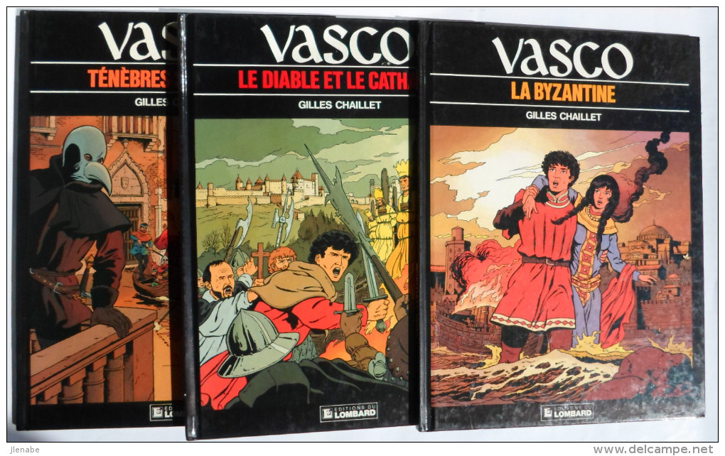 VASCO Lot Tomes 3 6 Et 7 En EO Par CHAILLET - Vasco