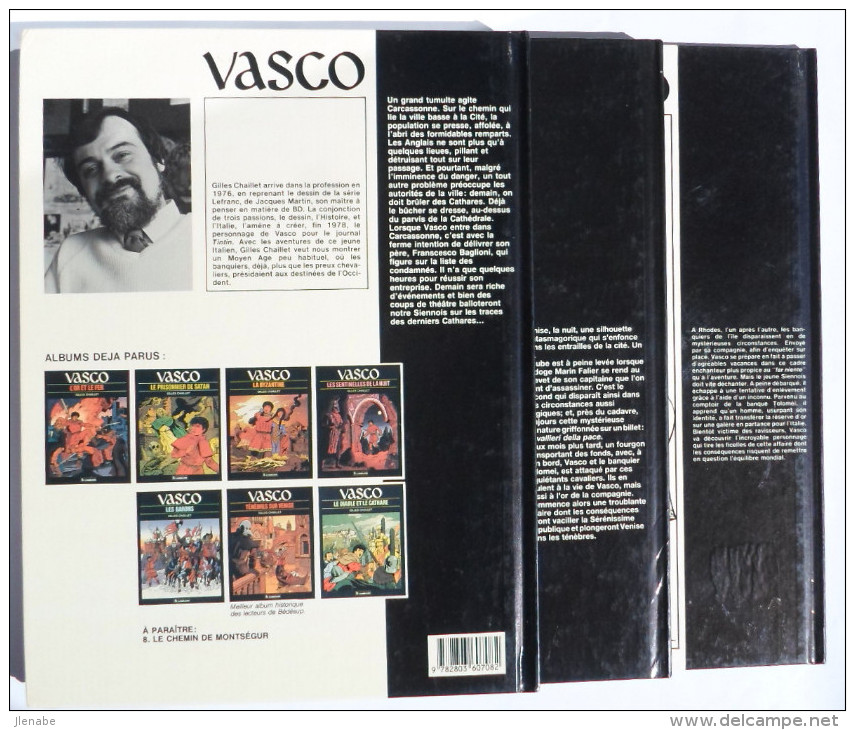 VASCO Lot Tomes 3 6 Et 7 En EO Par CHAILLET - Vasco