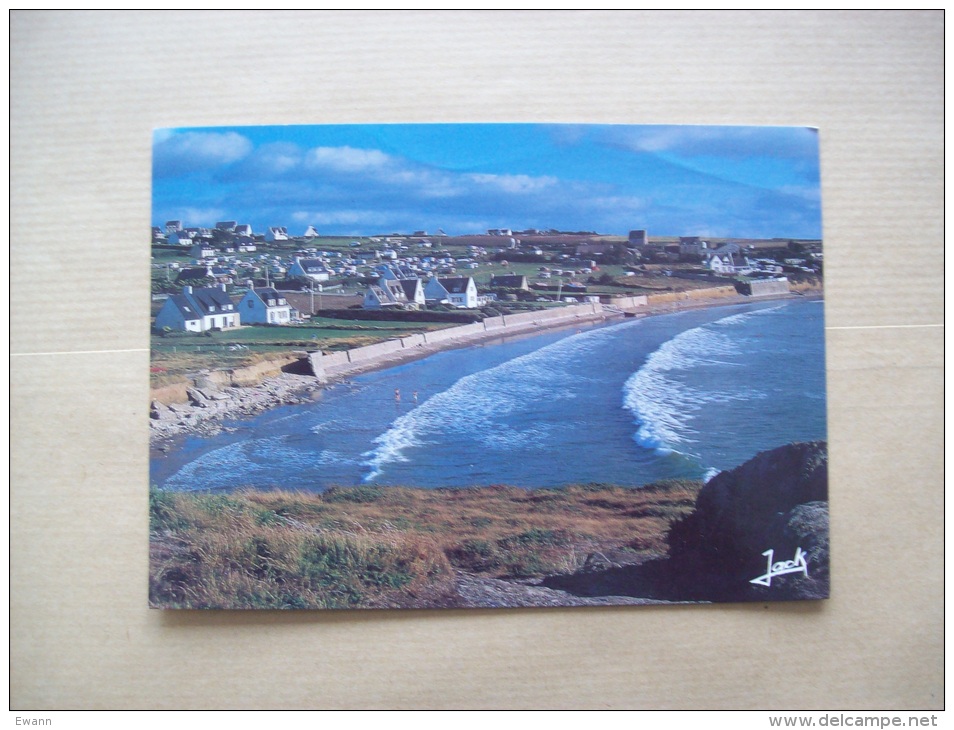 Carte Postale  De Plomodiern-La Plage De Pors Ar Vag - Plomodiern