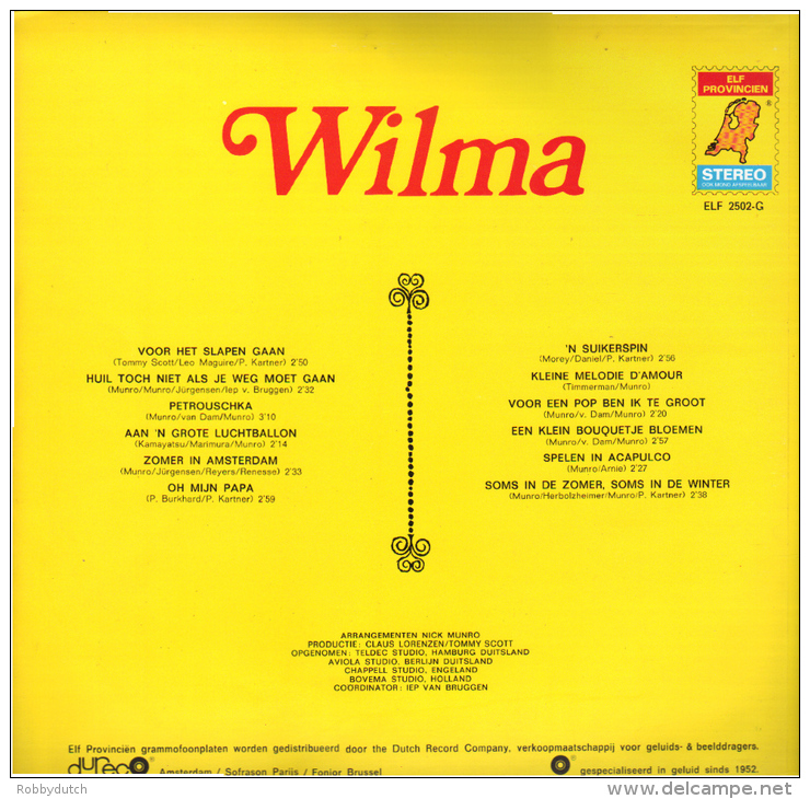 * LP *  WILMA - SAME ( 'n Suikerspin) Incl. Poster!!! (Holland 1969) - Other - Dutch Music