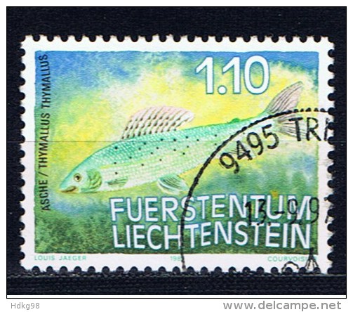 FL+ Liechtenstein 1987 Mi 924 Äsche - Usati